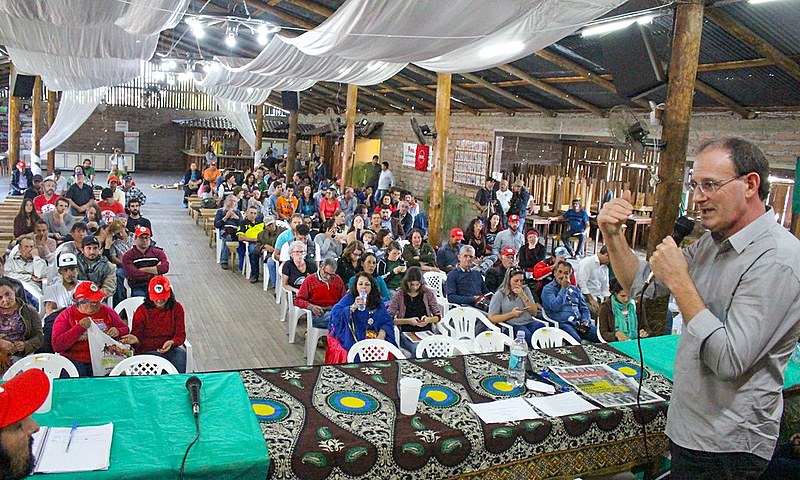 Movimento dos Trabalhadores Rurais Sem Terra (MST) e Movimento pela Soberania Popular na Mineração (MAM) realizaram atividade