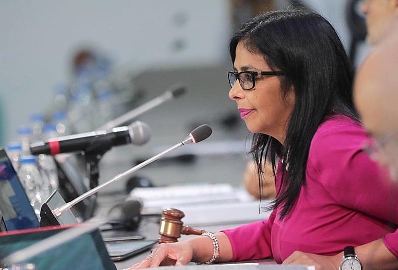 Delcy Rodriguez, chanceler venezuelana