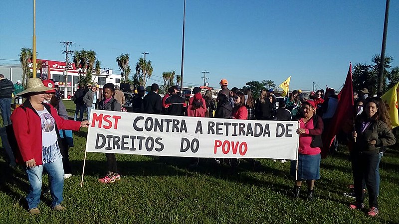 Em Porto Alegre foram realizadas mobilizações em diversos pontos da cidade