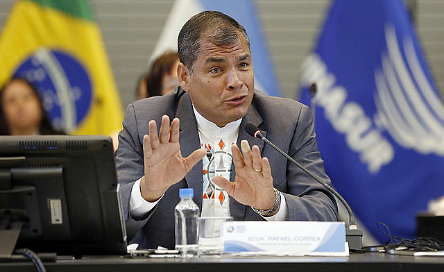 Rafael Correa atualmente vive na Bélgica e solicitou asilo político no país europeu