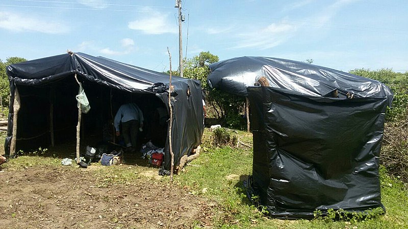Famílias estavam acampadas no local, em Santana do Acaraú, há quatro anos
