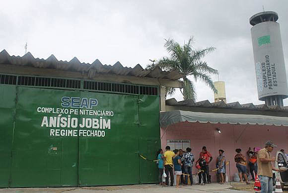 Complexo Penitenciário Anísio Jobim, em Manaus (AM)