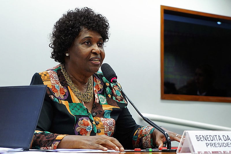 Benedita da Silva, deputada federal pelo PT/RJ