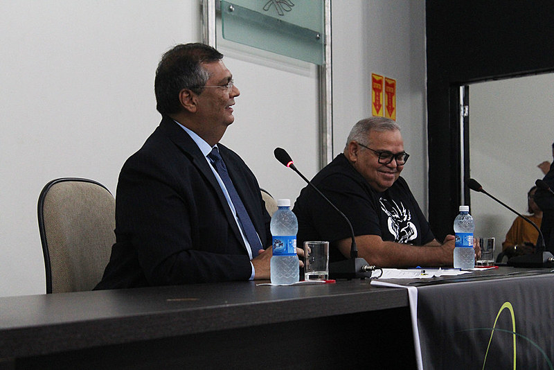 Governador do Maranhão participou do evento Trilhas da Democracia, na UFRN