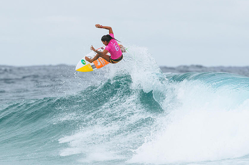 Líder do ranking sul-americano, a cearense Silvana Lima é a única brasileira em todas as etapas da WSL 2017