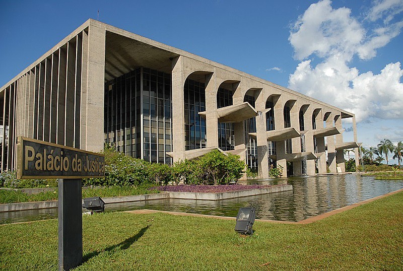 Palácio da Justiça, sede do Ministério da Justiça, em Brasília (DF)