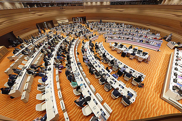 106ª sessão da Conferência Internacional do Trabalho, Palais des Nations, Genebra, 08 de junho
