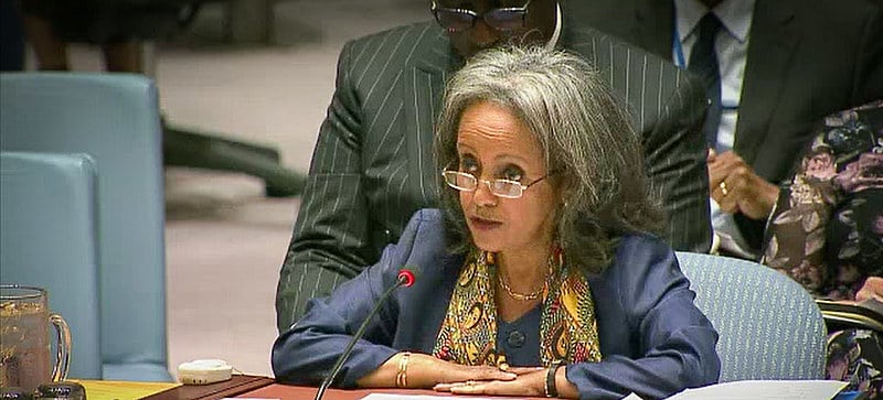 "Eu sou produto de pessoas que lutaram pela igualdade e liberdade política neste país", declarou Sahle-Work Zewde