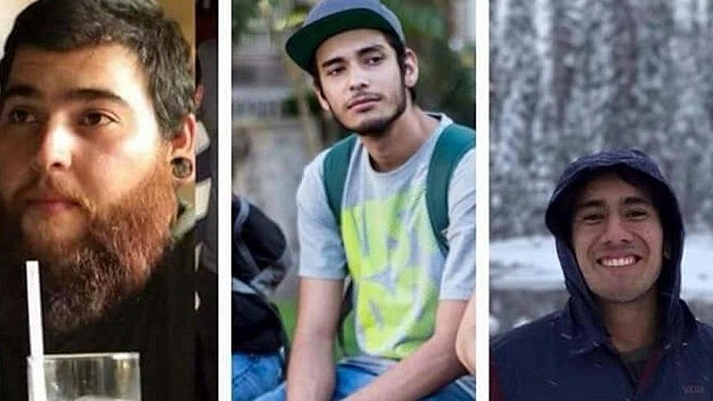 Os três estudantes de cinema foram sequestrados no dia 19 de março