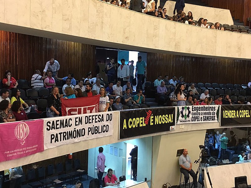 A manifestação será a partir das 13h30, no plenário da Assembleia Legislativa do Paraná (ALEP)