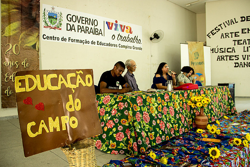 Comitê Estadual de Educação do Campo da Paraíba realiza Seminário Estadual, nos dias 30 e 31 de outubro, em Campina Grande.