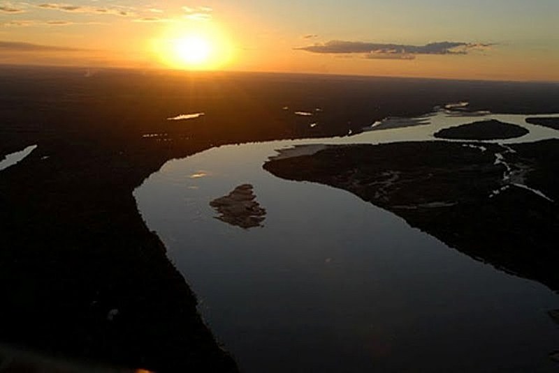 Rio nasce em Goiás e desagua no Pará, passando por Mato Grosso e Tocantins