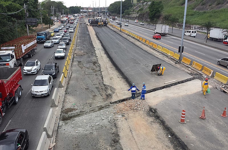 Obras do BRT deveriam ter sido concluídas na época dos Jogos Olímpicos de 2016