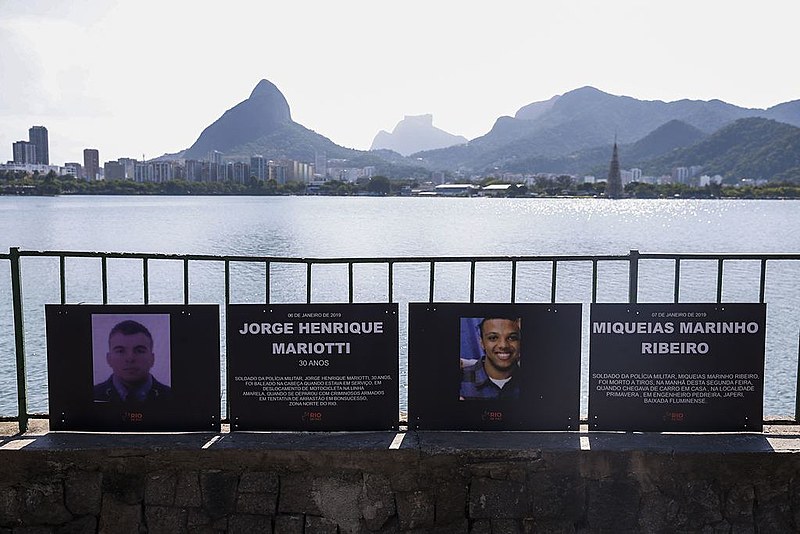 ONG Rio de Paz homenageia policiais militares mortos no estado do Rio