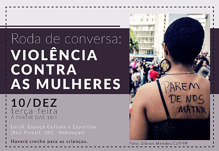 10/12 marca o Dia Internacional dos Direitos Humanos e o encerramento dos 16 Dias de Ativismo pelo Fim da Violência contra as Mulheres