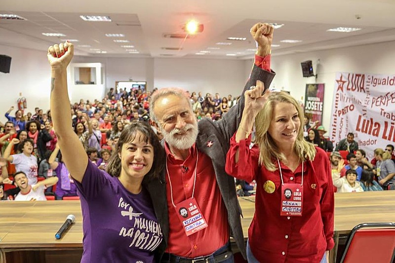 Anaterra Viana foi anunciada como vice de Dr. Rosinha (PT). Em todo Brasil, 67 mulheres estão como candidatas a vice-governadora.