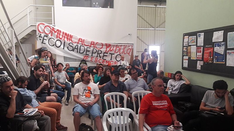 Em assembleia, trabalhadores da EBC decidem a permanência da greve