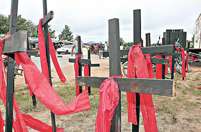 Segundo a CPT, ocorreram 71 mortes no campo em 2017 e 31 delas foram decorrentes de chacinas