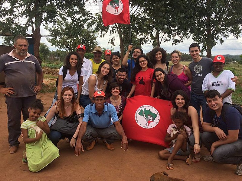 Estudantes passaram nove dias no acampamento Primeiro de Mai