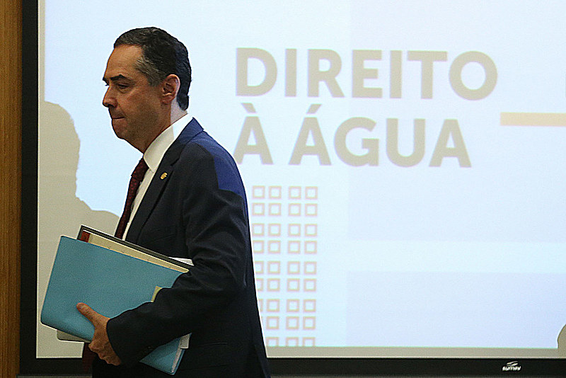O ministro Luís Roberto Barroso, do supremo Tribunal Federal