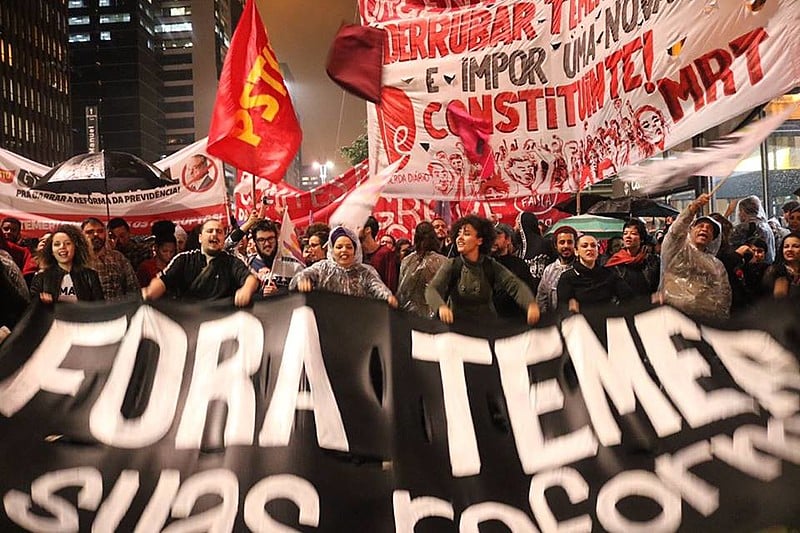 Para a entidade, a única saída é uma reforma política