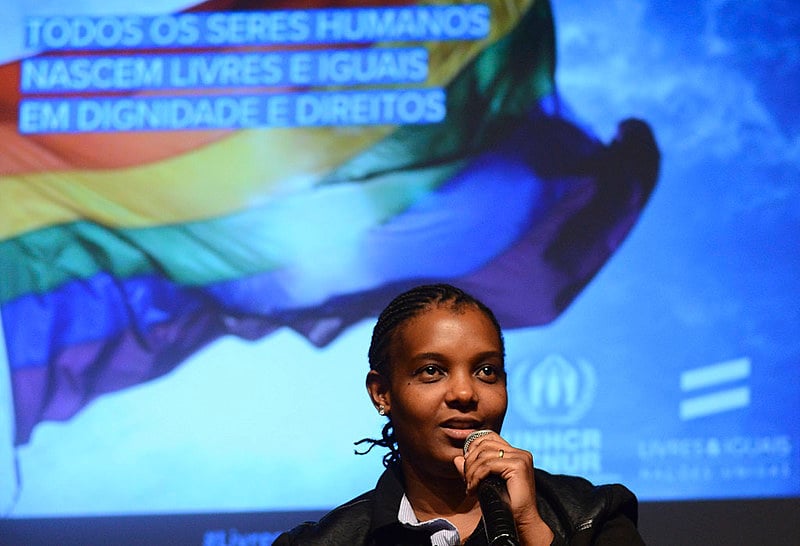 Moçambicana Lara Lopes, que trabalha na área de tecnologia, veio para o Brasil para fugir de perseguição em relação à sua identidade sexual