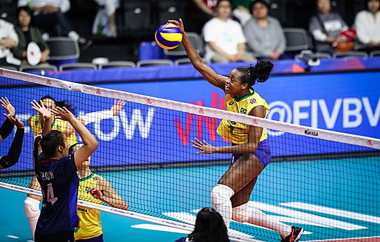 Seleção brasileira de vôlei na Liga das Nações