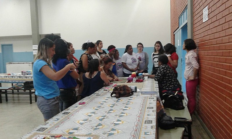 O encontro foi a primeira experiência de formação exclusiva para mulheres realizada na região