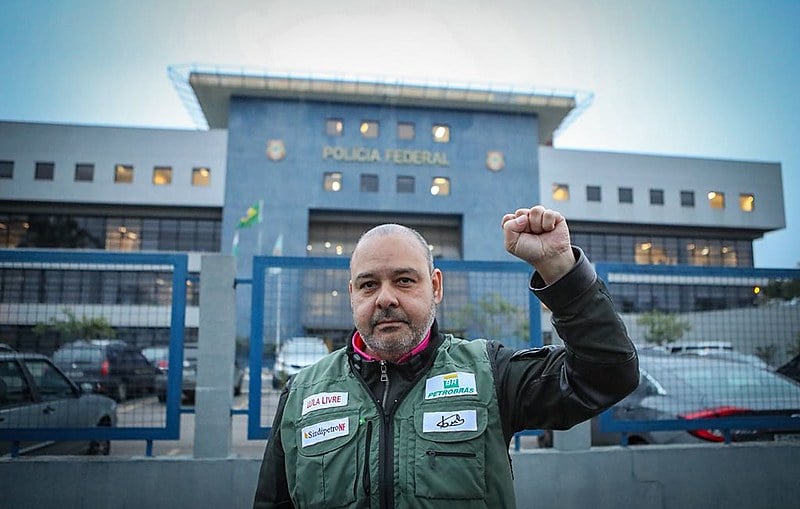 Vagner Freitas, presidente da CUT,  visita o ex-presidente