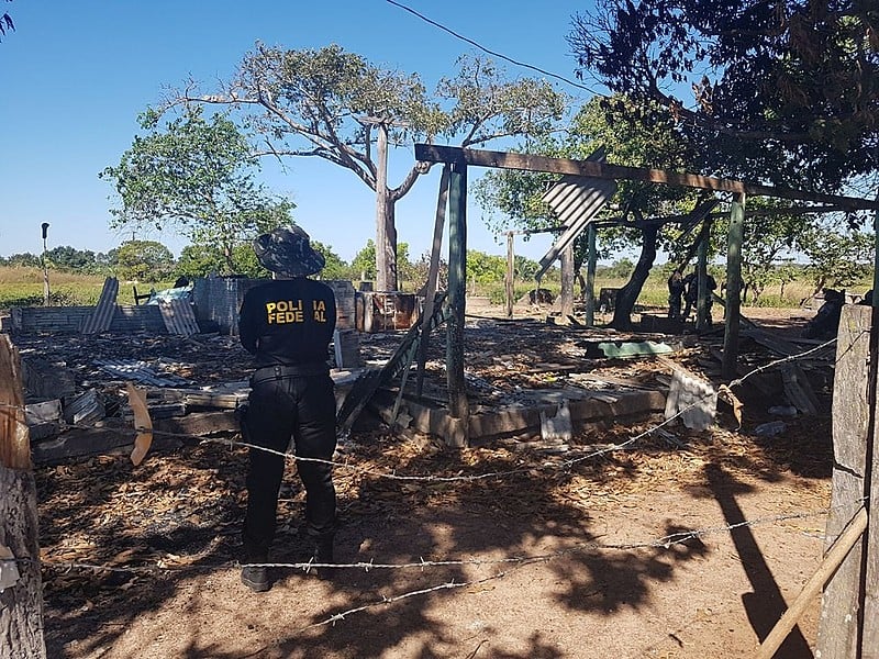 Polícia Federal realizou a reconstituição da chacina que matou 10 pessoas na fazenda Santa Lúcia, em Pau D'Arco