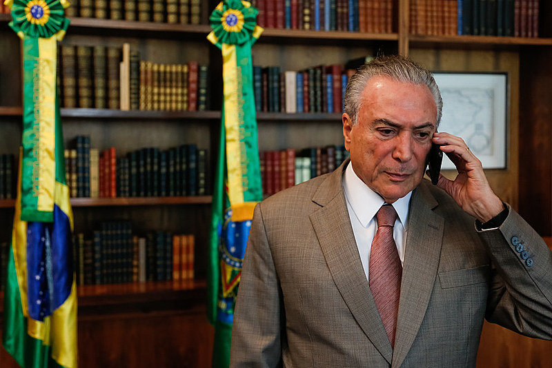 Presidente golpista, Michel Temer