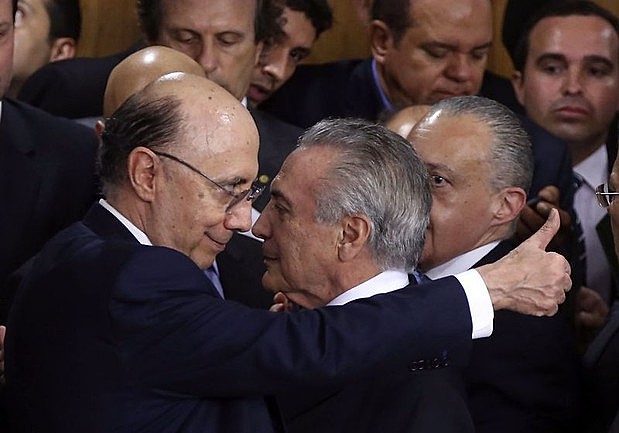 Henrique Meirelles é o ministro da Fazenda do governo interino de Michel Temer