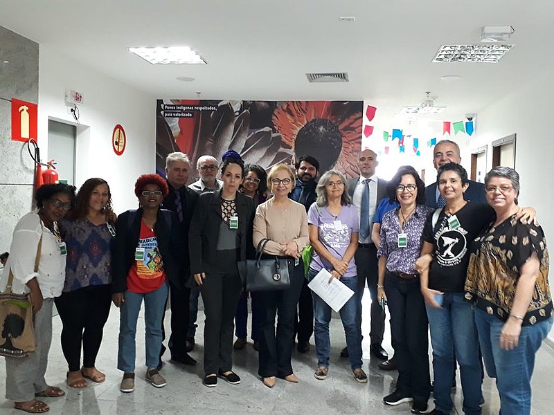 Após agressões feitas pelo apresentador Sikera Jr. contra as mulheres, movimentos feministas da Paraíba se mobilizaram e exigiram reparação.