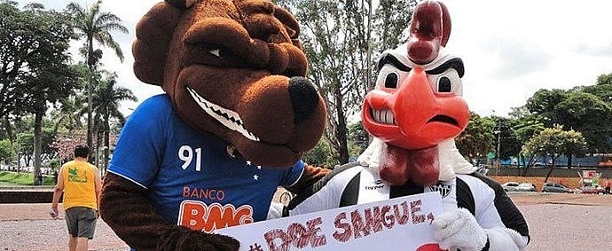 Cruzeiro e Atlético decidiram no mês passado que os dois clássicos que foram disputados pelo Campeonato Brasileiro teriam torcida dividida