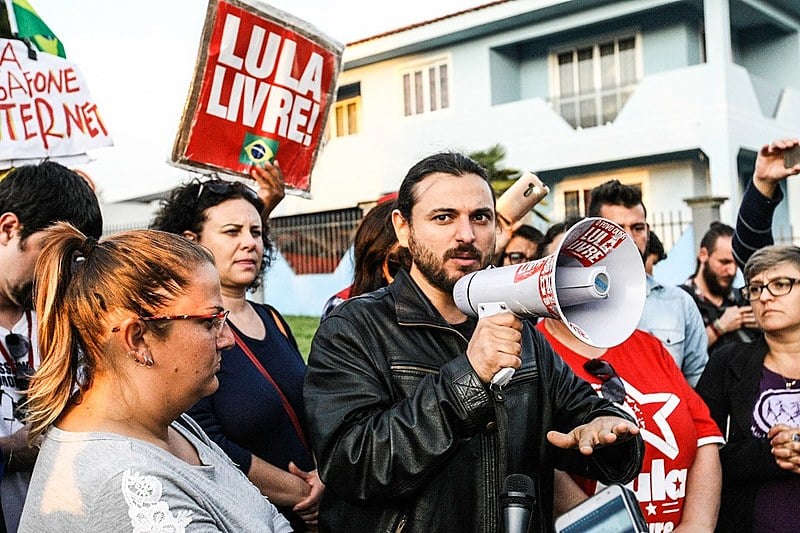 Juan Grabois, consultor do Papa Francisco, que foi impedido de visitar Lula na Superintendência Federal em Curitiba.
