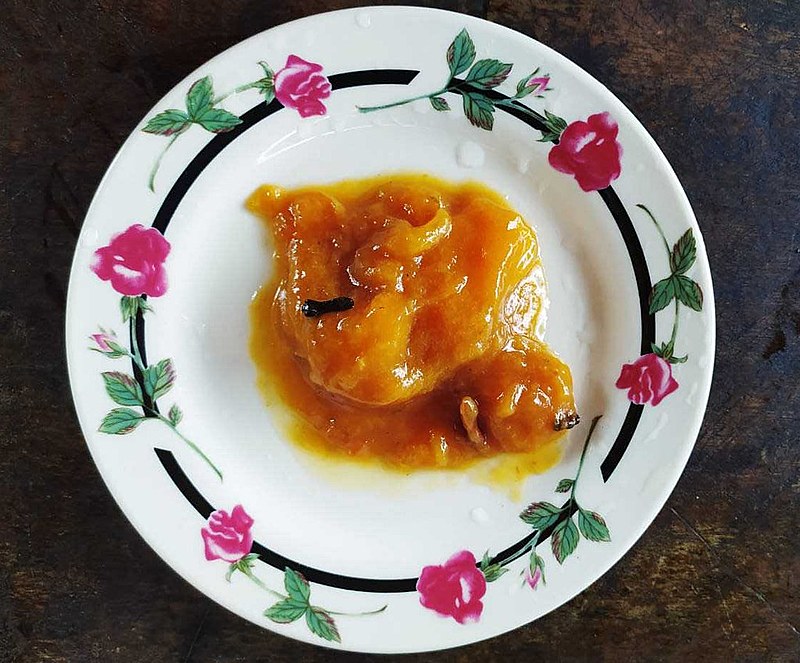 Doce também pode ser servido com queijo ou creme de leite