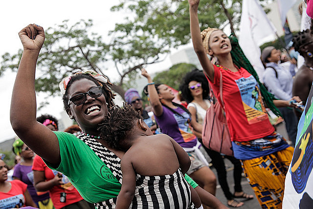 A resistência, a luta pelo direito à cidade, tem como protagonista a mulher preta, que está na linha de frente