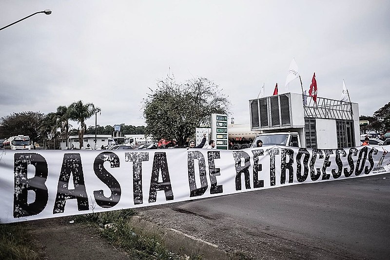 Mobilização conta com a participação da CUT, CTB, Força Sindical, UGT, Nova Central, CSB, Intersindical e Conlutas