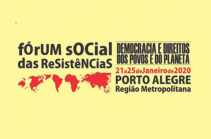 Com lema "Democracia, Direitos dos Povos e do Planeta", evento ocorre entre os dias 21 a 25 de janeiro