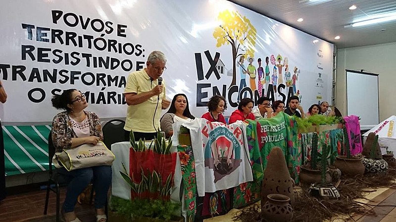 A ASA quer estar mais junto dos movimentos sociais na construção das suas lutas”, disse Naidson Baptista, representante da coordenação nacional da Articulação.