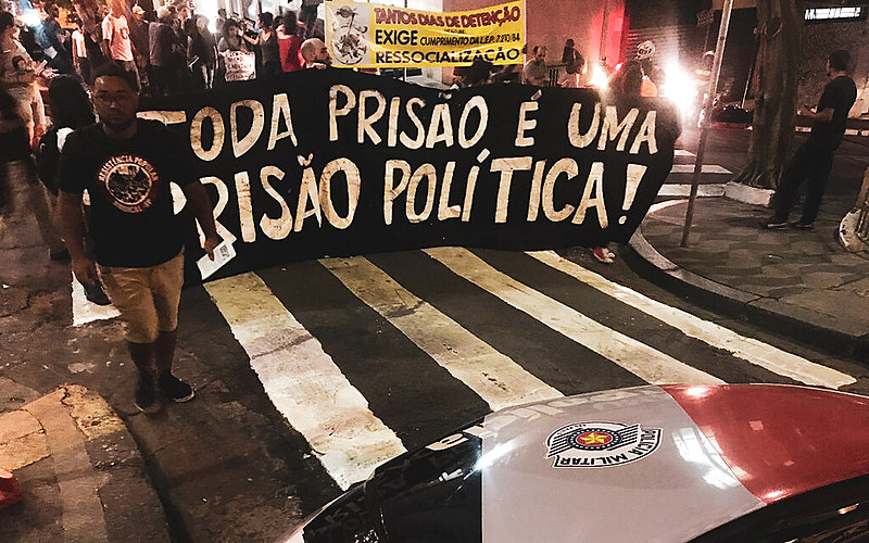 Ato saiu da praça da Sé e seguiu pela região central, passando por sedes de órgãos do aparato policial e judiciário de São Paulo