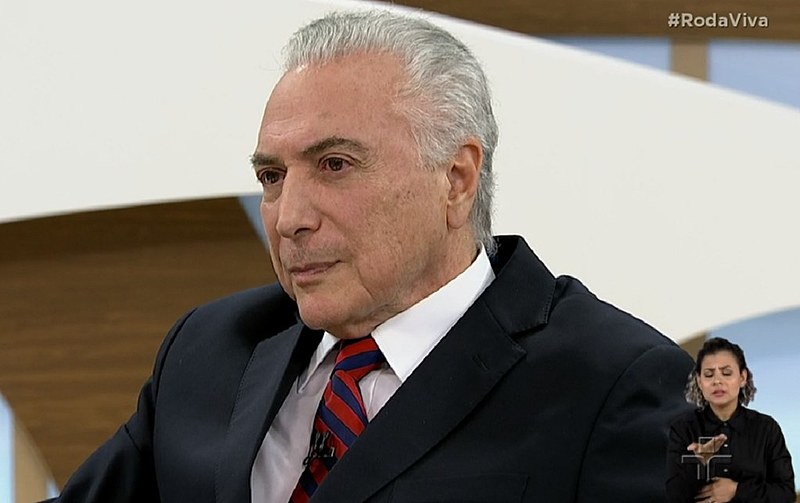 Temer: "Jamais apoiei e fiz empenho pelo golpe"