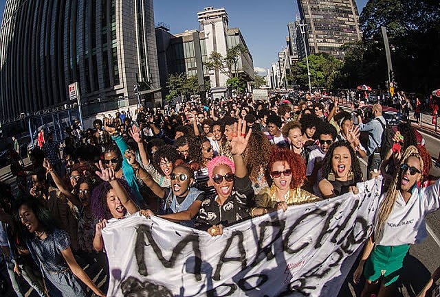 Marcha reuniu cerca de mil pessoas no ano passado; a proposta de empoderamento por meio da valorização dos cabelos crespos