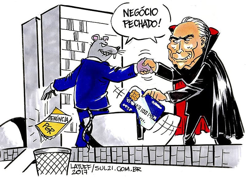 Michel Temer recebeu R$ 500 mil do empresário Joesley Batista, dono da J&F Empreendimentos