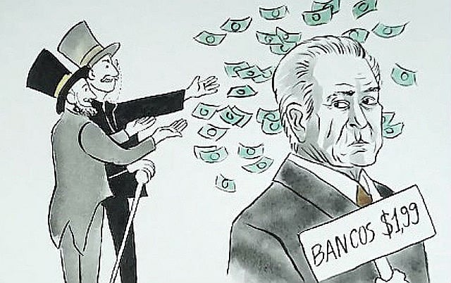 Política de austeridade total de Temer faz ricos lucrarem ainda mais e joga muitos brasileiros para a extrema pobreza