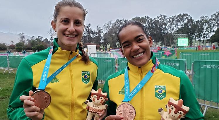 no Pentatlo, Priscila Oliveira conquistou sua quarta prata na modalidade