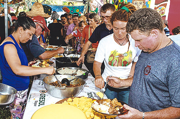 Festa da Semente Crioula realizada pelo Movimento dos Pequenos Agricultores (MPA) reuniu cerca de 500 pessoas em Seberi