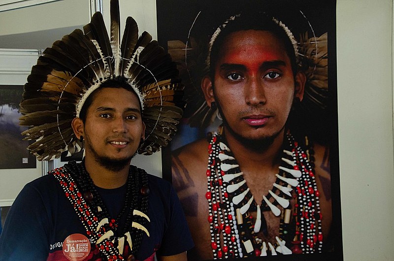 As fotografias da exposição Iandé Á’Tã Joaju – Juntos Somos Fortes são de Marcos Vieira