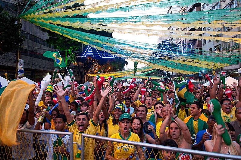 No último mundial, que foi sediado no Rio, cerca de 300 mil pessoas passaram pelo local para acompanhar aos jogos