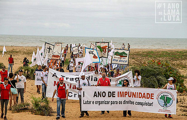 El trayecto a ser recorrido sigue el curso contrario de los residuos que el día 5 de noviembre del 2015 se derramó después del rompimiento del dique Fundão